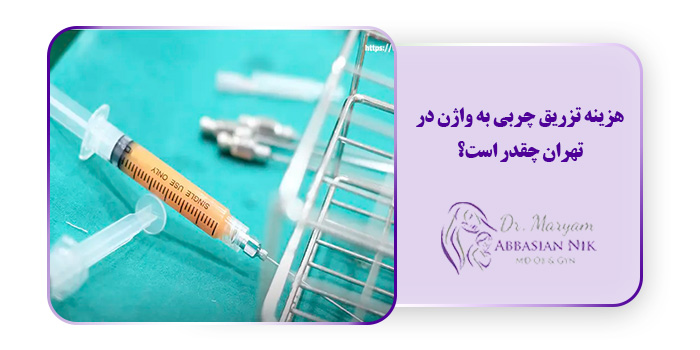 هزینه تزریق چربی به واژن در تهران چقدر است؟